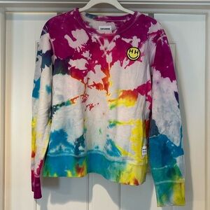 Converse tie-dye sweatshirt